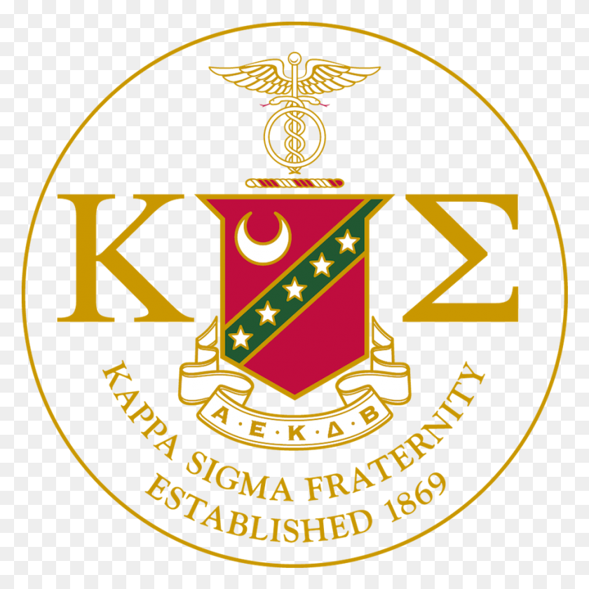 901x901 Логотип Ks Crest Circle Kappa Sigma, Символ, Товарный Знак, Эмблема Hd Png Скачать