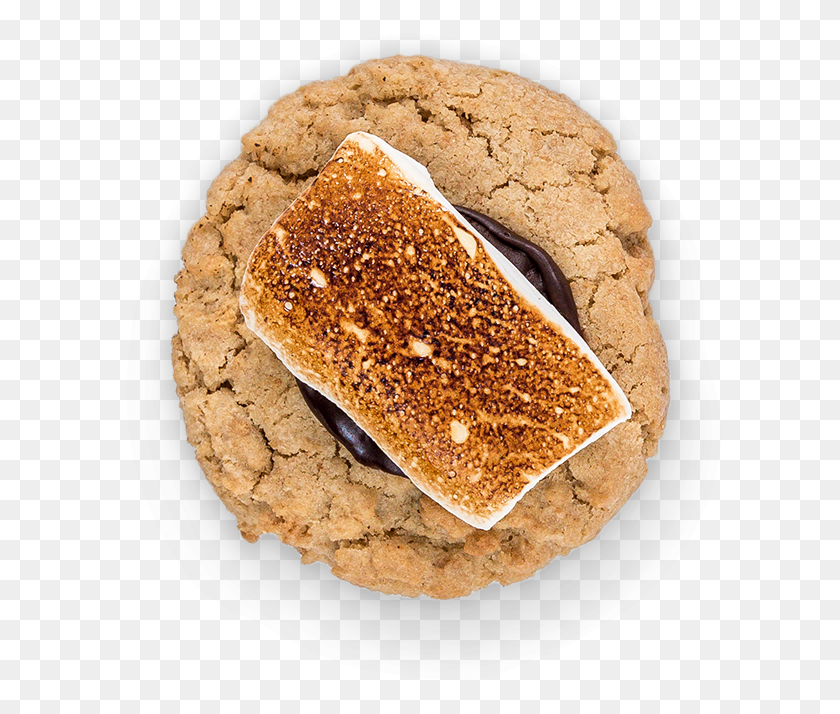 617x654 Ksb Cookie Smores Peanut Butter Cookie, Bread, Food, Biscuit HD PNG Download
