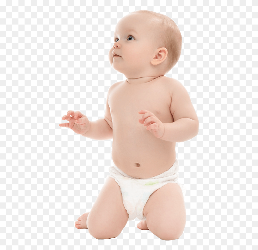 461x755 Ksmall Baby, Diaper, Person, Human HD PNG Download