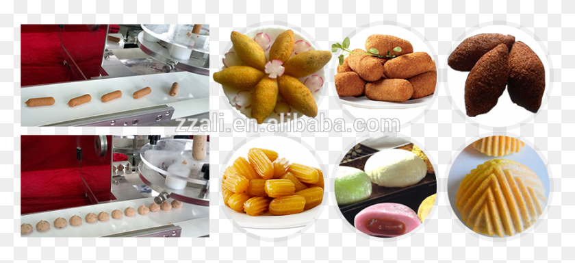 879x366 Kubba Making Machine Madeleine, Sweets, Food, Confectionery HD PNG Download