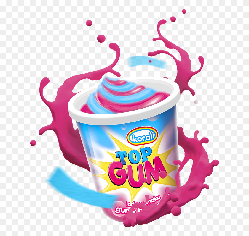 639x738 Kubek Top Gum Illustration, Dessert, Food, Yogurt HD PNG Download