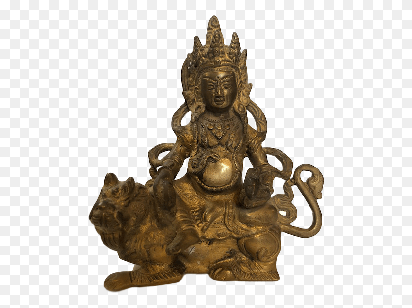 482x567 Kuber On Lion Statue, Bronze HD PNG Download