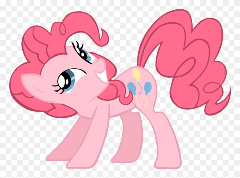 971x703 Kuda Poni Bubble Berry And Pinkie Pie, Heart, Cupid, Label HD PNG Download
