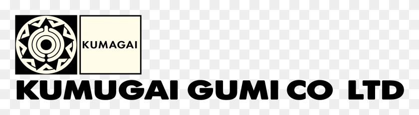 2299x507 Kumagai Gumi Logo Transparent Circle, Gray, World Of Warcraft HD PNG Download