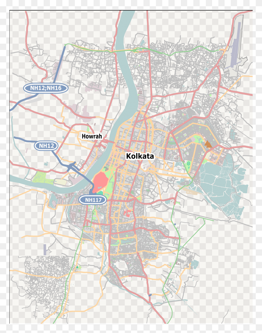 2000x2586 Kumartuli Is Located In Kolkata 127 No Ward In Kolkata, Plot, Map, Diagram HD PNG Download
