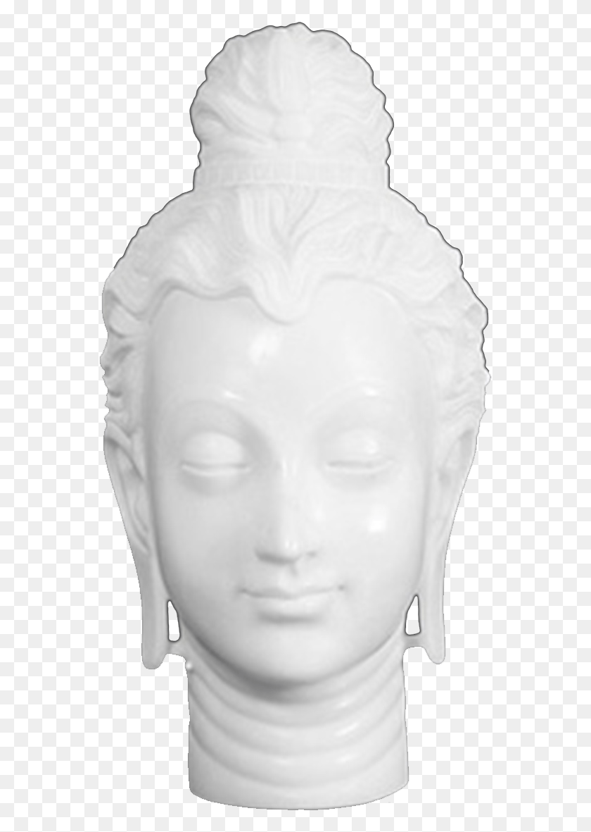 563x1121 Kundan Shilp 003 Copy Statue, Head, Sculpture HD PNG Download