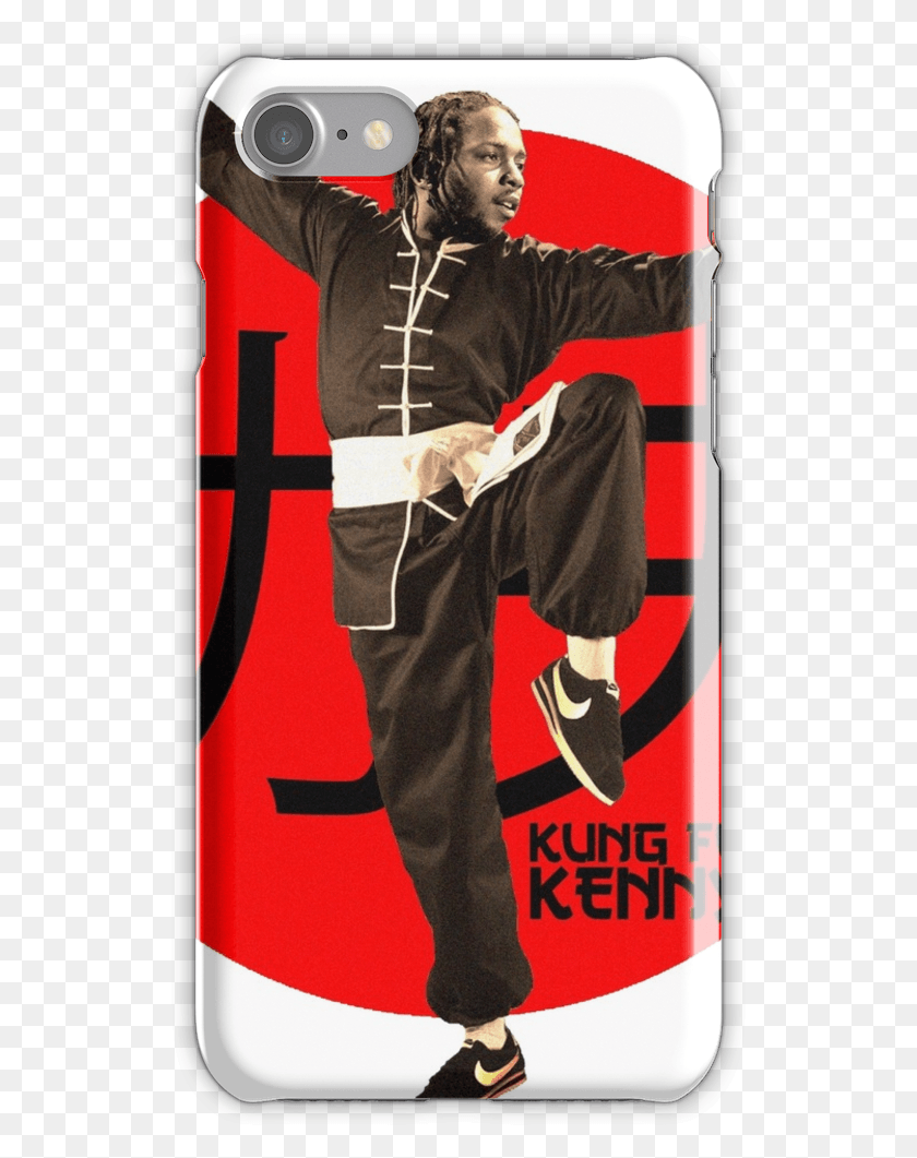527x1001 Kung Fu Kenny Iphone 7 Snap Case Kung Fu Kenny Kendrick, Clothing, Apparel, Person HD PNG Download