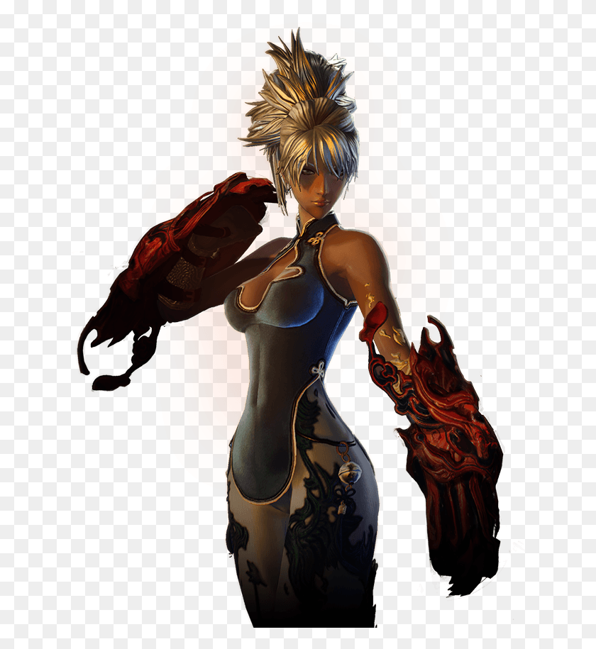 640x855 Kung Fu Master Blade And Soul Kung Fu Master Female, Person, Human HD PNG Download