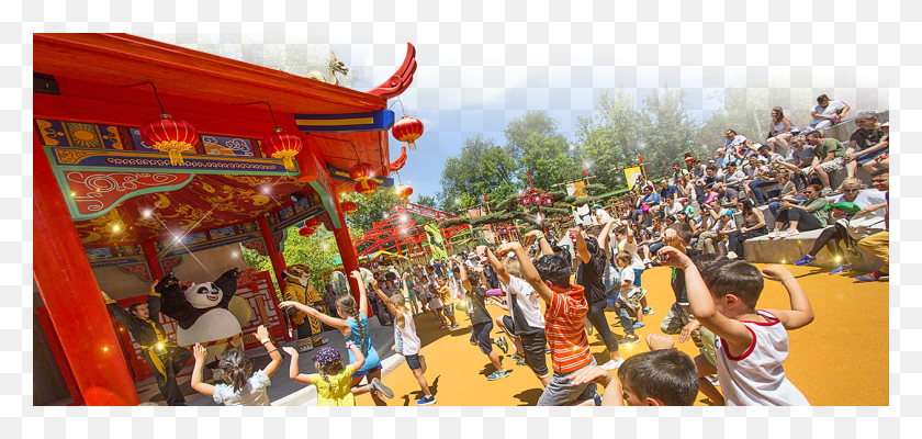 1260x550 Kung Fu Panda Academy Gardaland Kung Fu Panda Academy, Person, Human, Festival HD PNG Download
