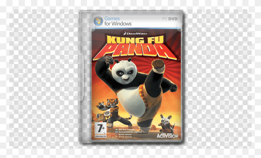 900x520 Kung Fu Panda Xbox 360 Clipart Kung Fu Panda 2 Po, Advertisement, Dog, Pet HD PNG Download