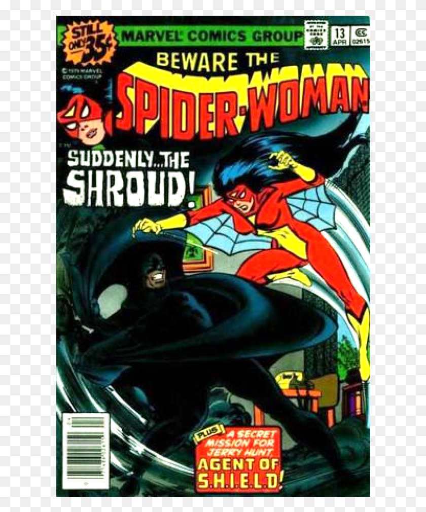 620x950 Kupete Comics 1979 04 Spider Woman Spider Woman 13, Batman, Book, Flyer HD PNG Download