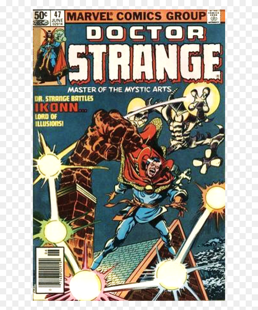 627x951 Kupete Comics 1981 06 Doctor Strange Steve Ditko Doctor Strange Cover, Book, Person, Human HD PNG Download