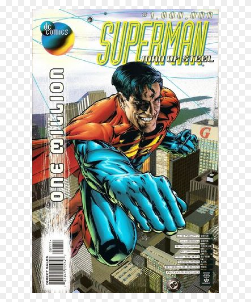 629x951 Kupete Comics 1998 11 Superman Super Homem O Homem De, Person, Human, Advertisement HD PNG Download