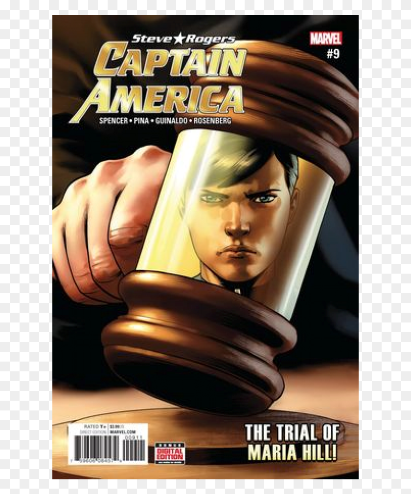 627x951 Descargar Png Kupete Comics 2017 03 Capitán América Steve Rogers Capitán América, Cartel, Publicidad, Persona Hd Png