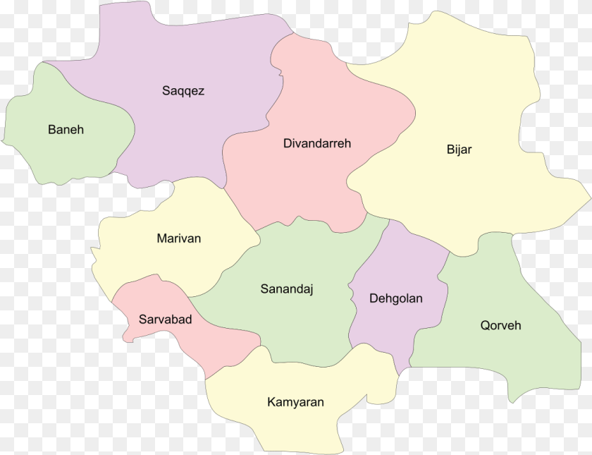 Kurdistan Province, Chart, Map, Plot, Atlas Transparent PNG