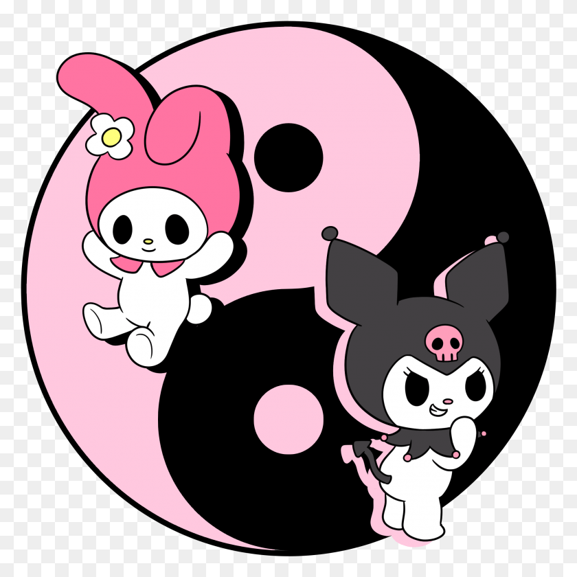 1985x1985 Kuromi And My Melody My Melody Y Kuromi, Graphics, Doodle HD PNG Download
