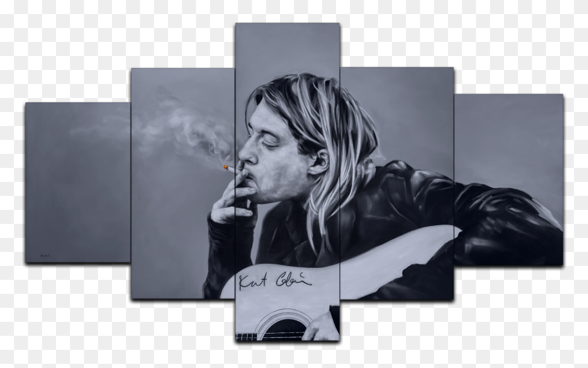 1474x881 Kurt Cobain Png / Fumar Persona Png
