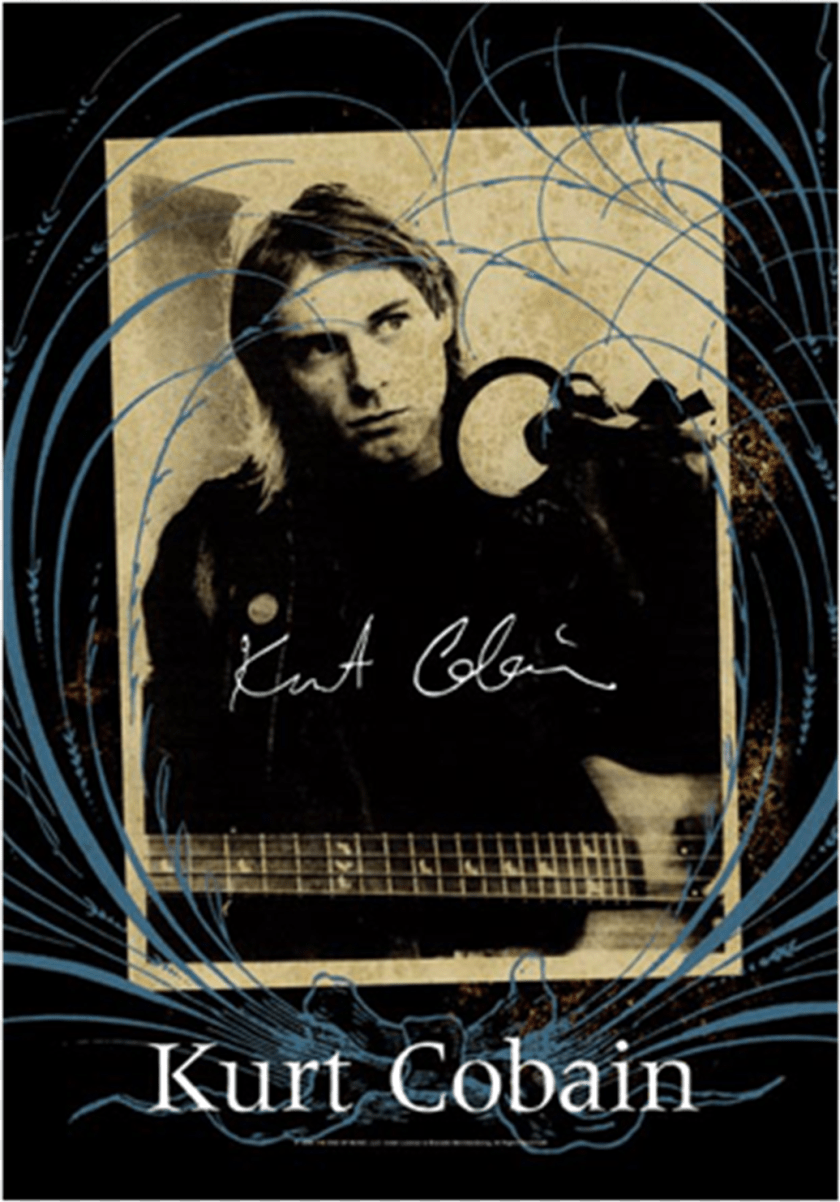 1036x1482 Kurt Cobain, Book, Publication, Adult, Female Sticker PNG