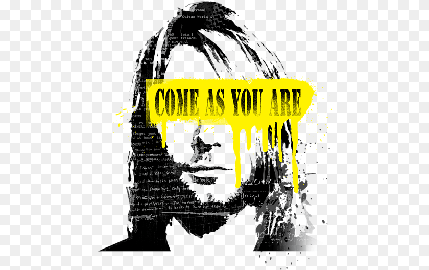 461x528 Kurt Cobain Face Shirt, Outdoors, Adult, Wedding, Person Transparent PNG