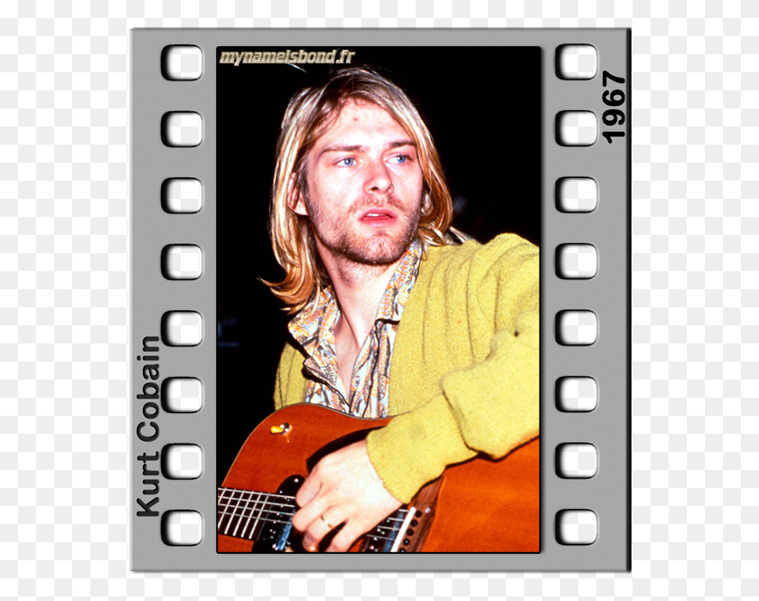 558x605 Kurt Cobain Limp Bizkit Marilyn Manson, Person, Human, Guitar HD PNG Download