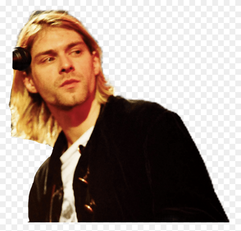 1024x976 Kurtcobain Sticker Kurt Cobain On Sexual Assault, Person, Human, Skin HD PNG Download