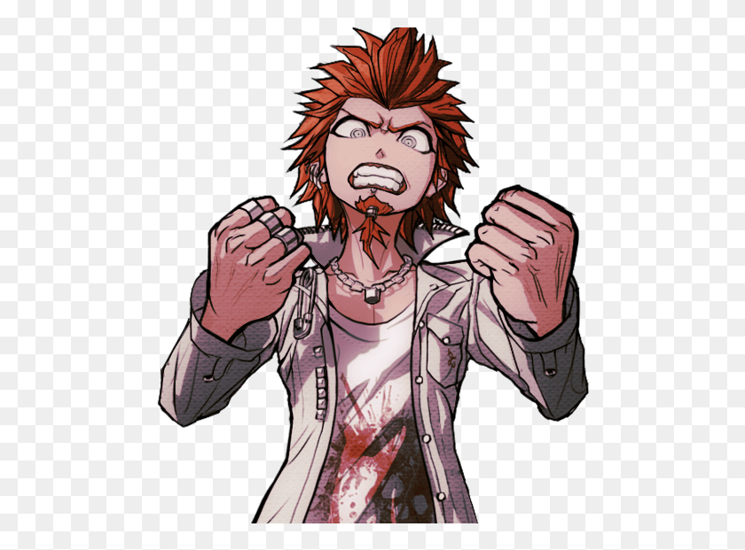 488x561 Kuwata Leon Kuwata Halfbody Sprites, Person, Human, Long Sleeve HD PNG Download