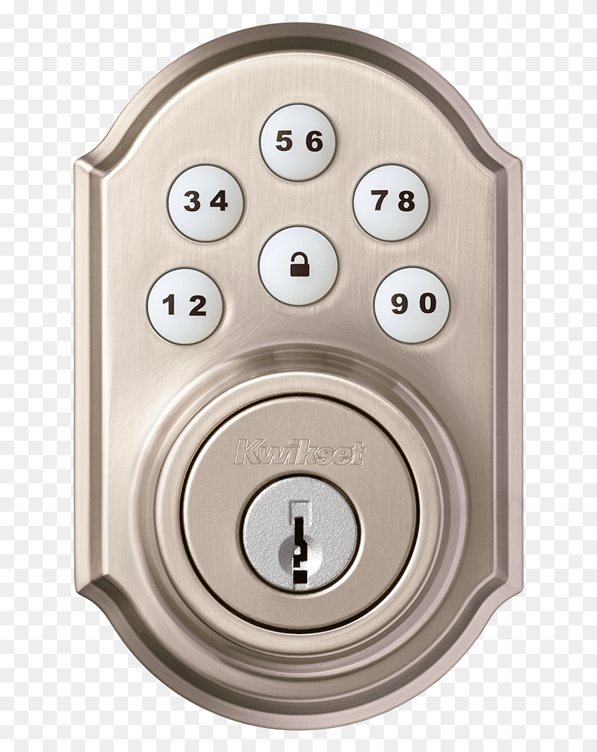 635x998 Kwikset Doorlock Kwikset Deadbolt, Lock, Combination Lock, Clock Tower HD PNG Download