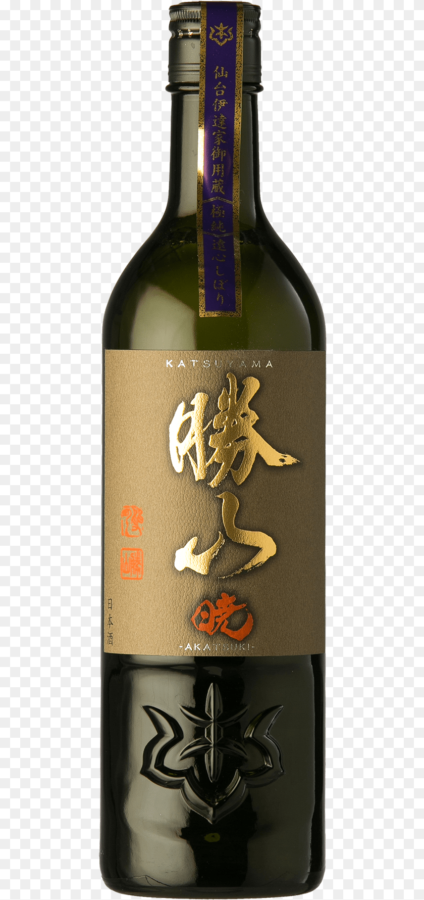 453x1781 Ky 8 Katsuyama Akatsuki Junmai Daiginjo Wine Bottle, Alcohol, Beverage, Beer, Sake PNG