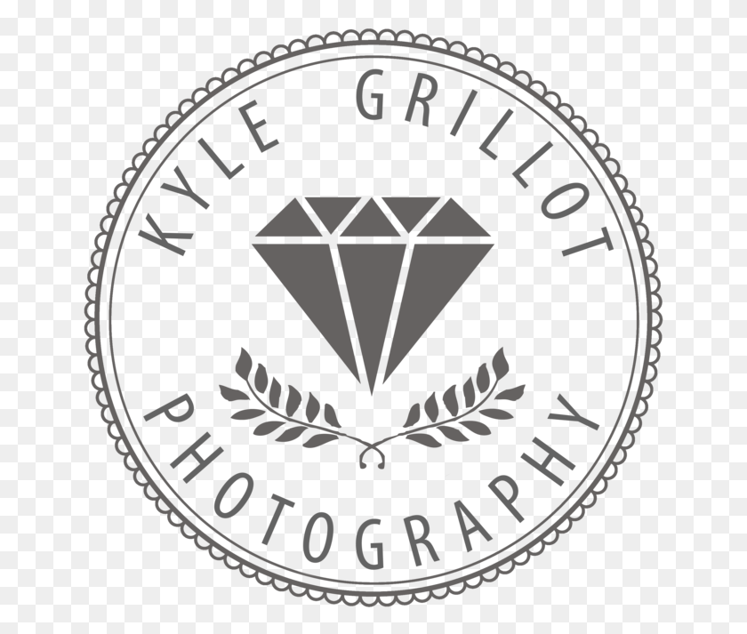 653x653 Kyle Grillot Silhouette Of A Diamond, Logo, Symbol, Trademark HD PNG Download
