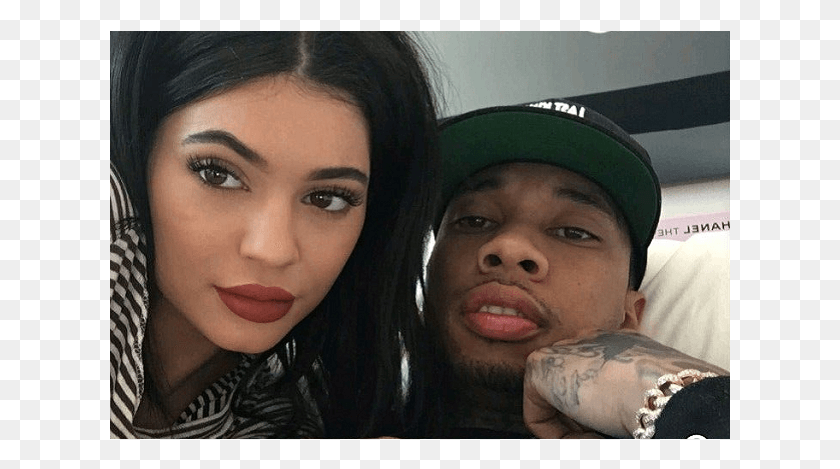 621x409 Kylie Jenner Y Tyga Cute Kylie And Tyga, Face, Person, Human HD PNG Download