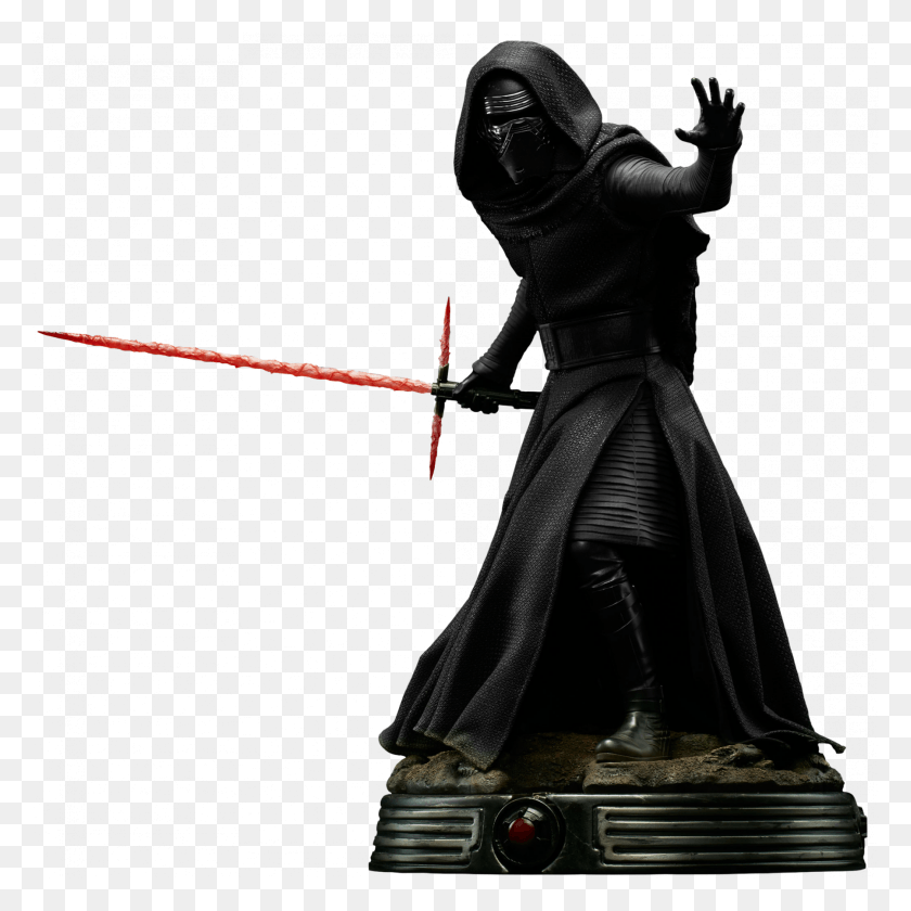 1800x1801 Kylo Ren Star Wars Force Star Wars Kylo Ren Statue, Ninja, Person, Human HD PNG Download