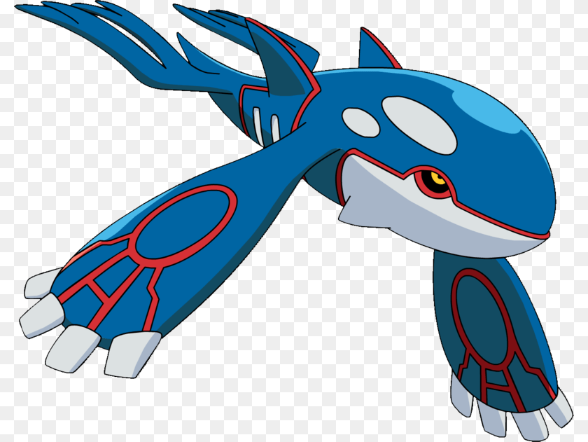 800x631 Kyogre Ag2 Legendary Water Pokemon, Animal, Fish, Sea Life, Shark Sticker PNG