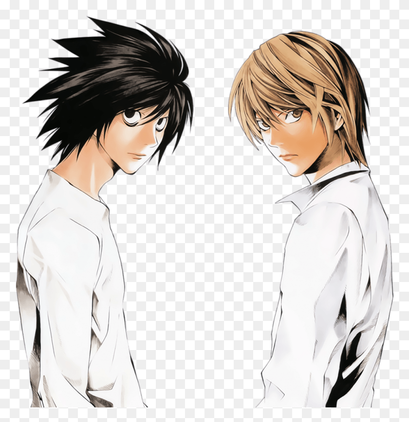 981x1017 L From Death Note Pictures Death Note Render, Manga, Comics, Book HD PNG Download