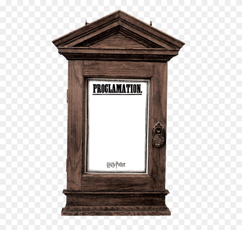 L Proclamation Frame Blank Harry Potter Decree Frame, Mailbox, Letterbox, Furniture HD PNG Download