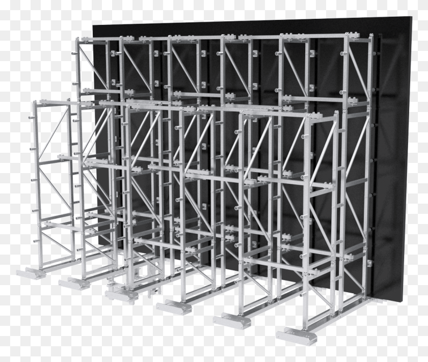 1113x930 L Wall Scaffolding, Construction, Gate HD PNG Download