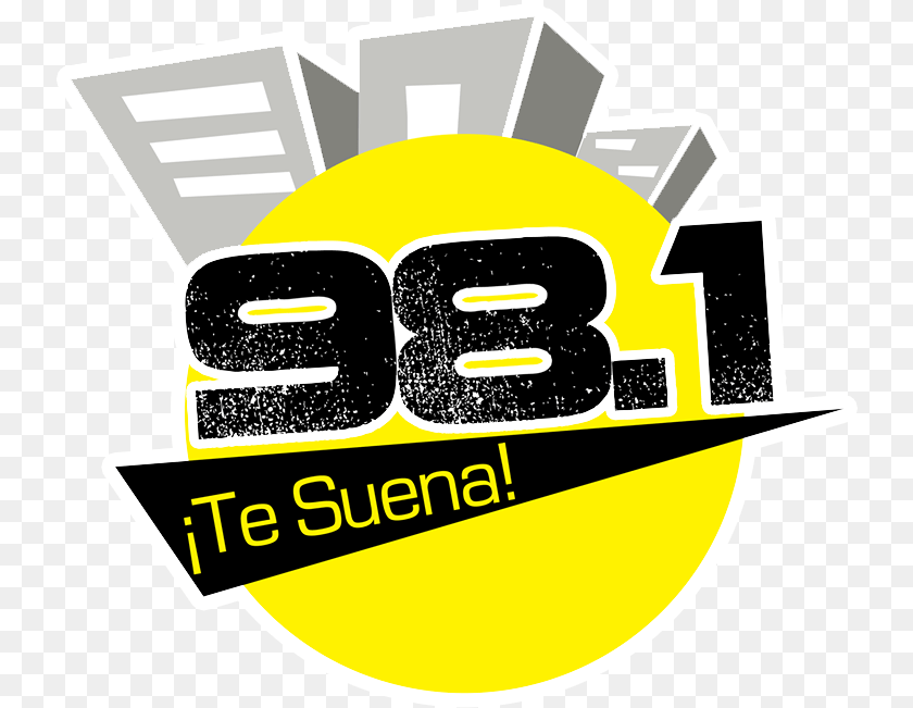 740x651 La 98 Te Suena La, Logo, Qr Code Sticker PNG