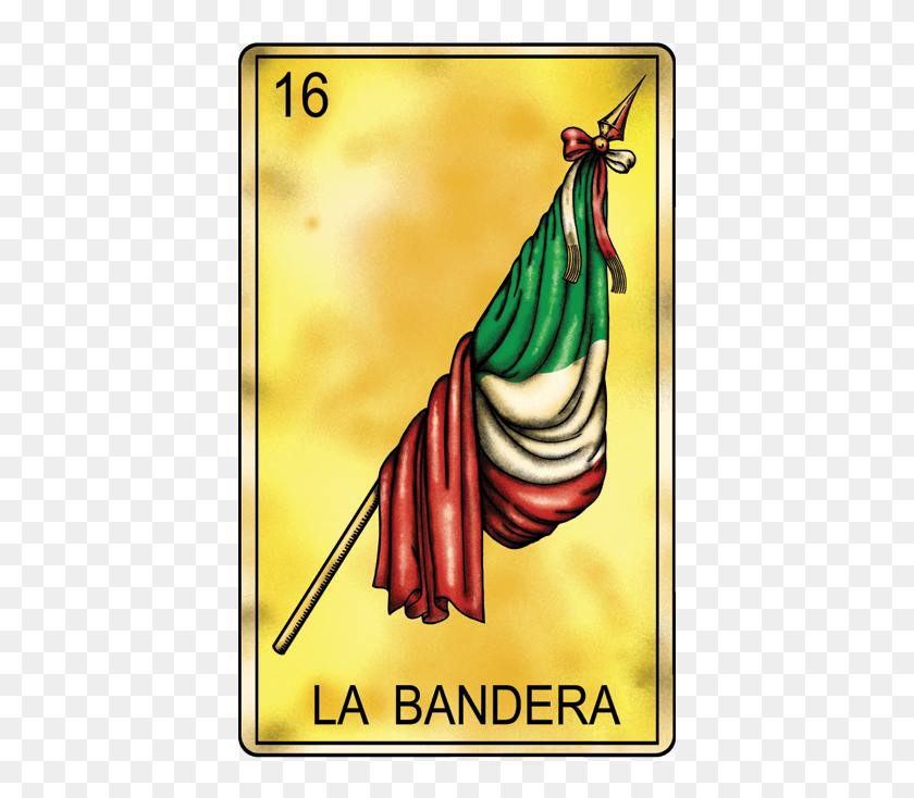 403x674 La Bandera Lotteria Card Shirt, Modern Art HD PNG Download