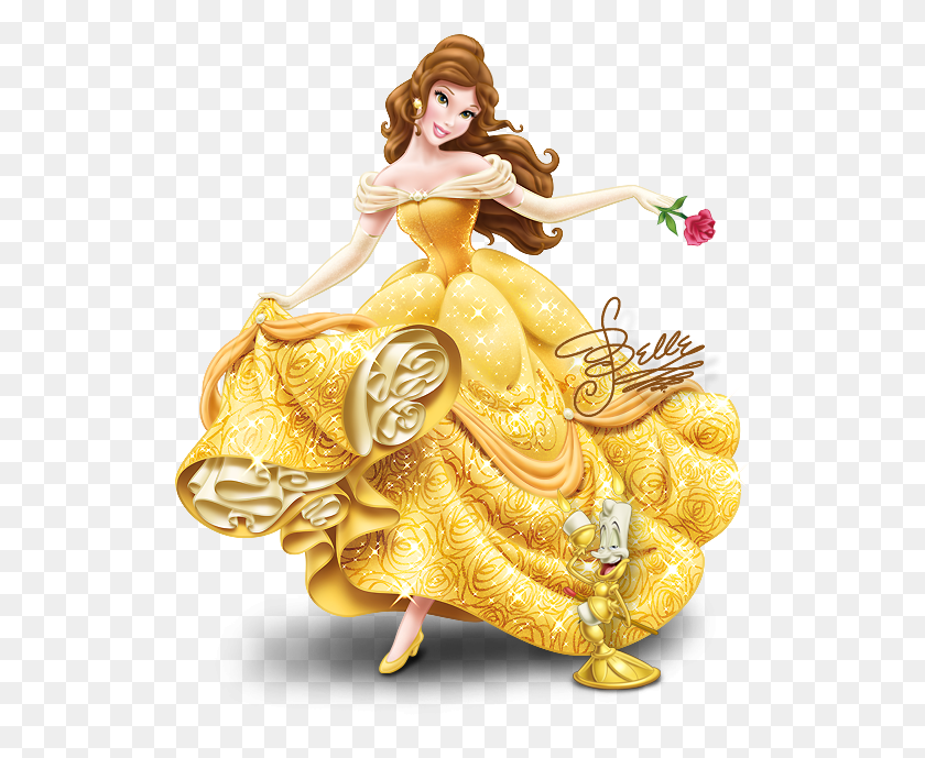 523x629 La Bella Princess Belle, Figurine, Person, Human HD PNG Download