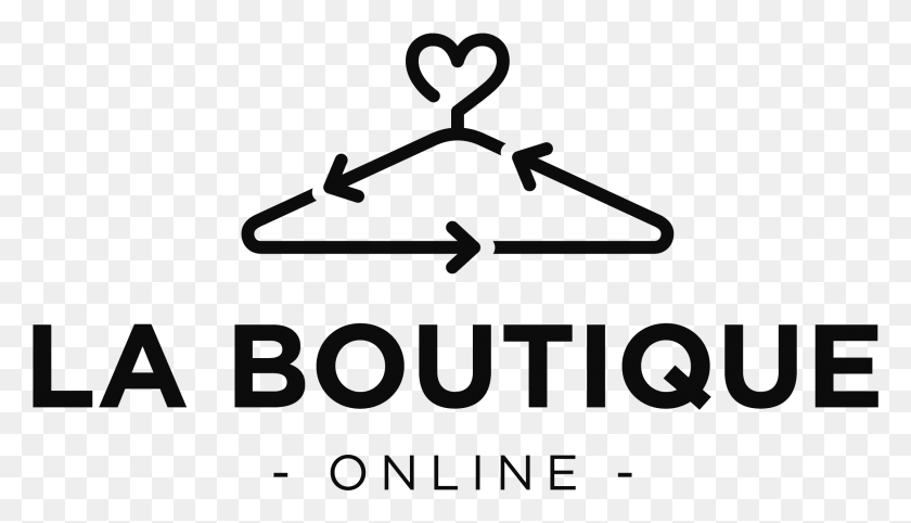 2152x1166 La Boutique Online Sign, Text, Hanger, Alphabet HD PNG Download