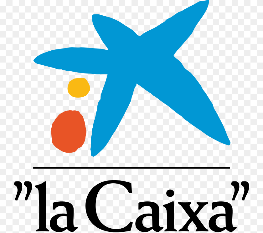 750x745 La Caixa Logo Europe39s Leading Savings Bank, Star Symbol, Symbol, Animal, Fish Clipart PNG