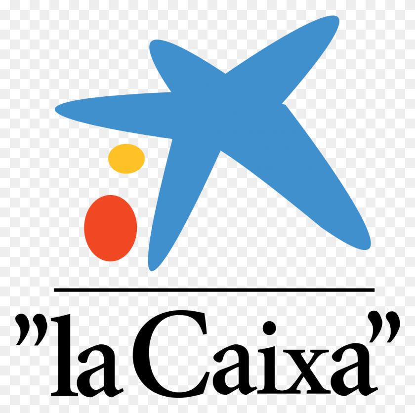 1010x1006 Логотип La Caixa Логотип La Caixa, Символ, Символ Звезды, Крест Hd Png Скачать