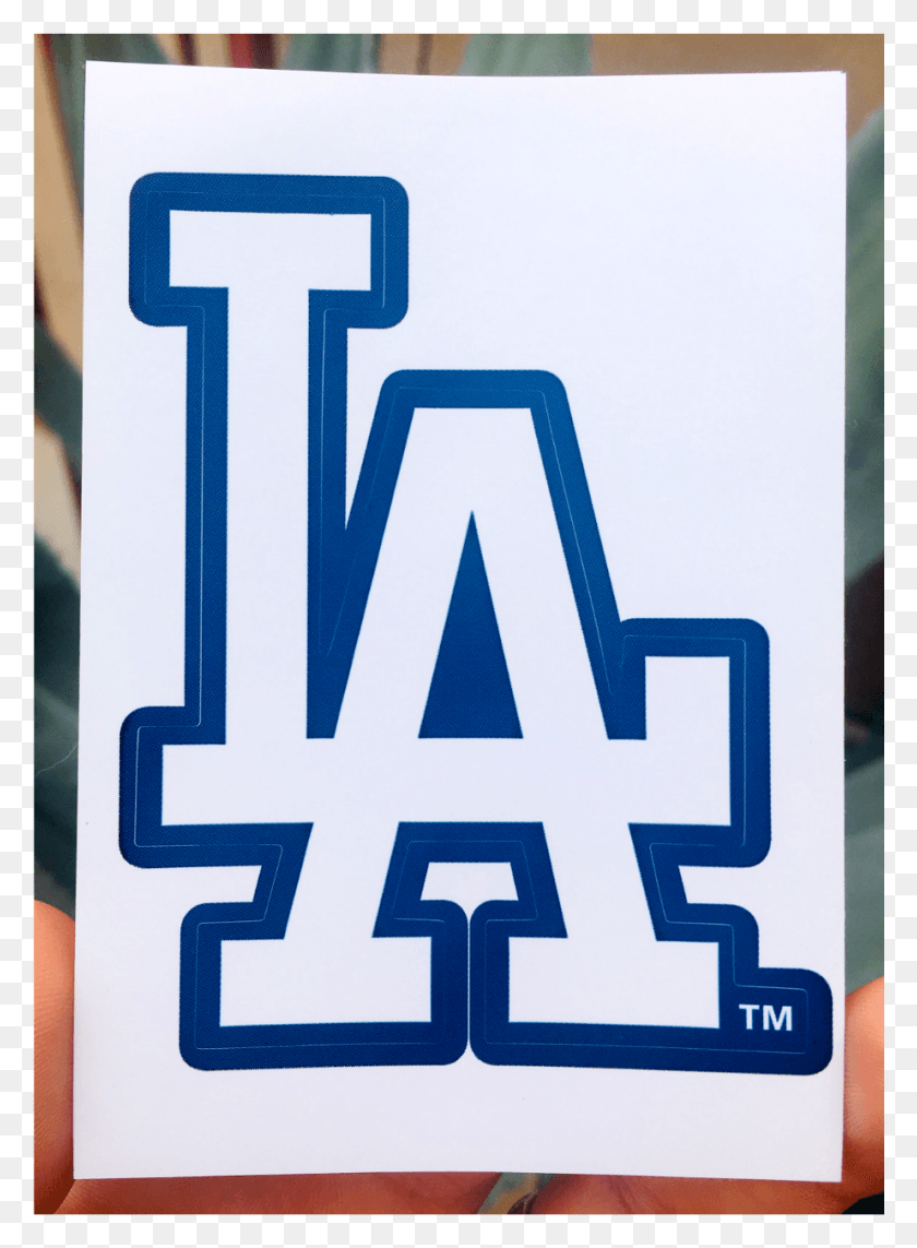 922x1281 La Dodgers Decals Подарки Dodger Merchandise Apparel La Dodgers Printable Logo, Текст, Одежда, Этикетка Hd Png Скачать