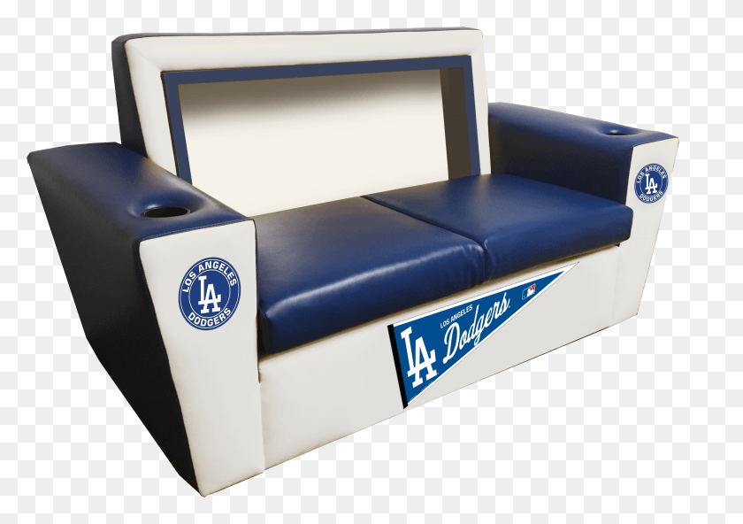 3280x2241 La Dodgers Sofa Bed, Furniture, Box, Couch HD PNG Download