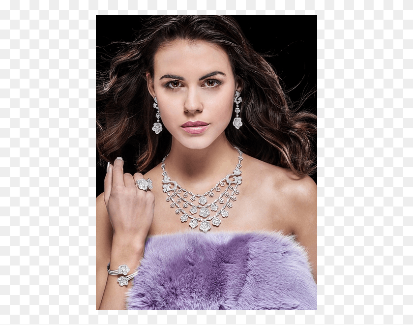451x601 La Fleur Photo Shoot, Necklace, Jewelry, Accessories HD PNG Download