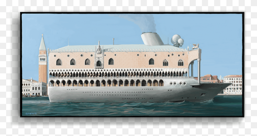 1398x691 La Grande Nave Cruiseferry, Boat, Vehicle, Transportation HD PNG Download