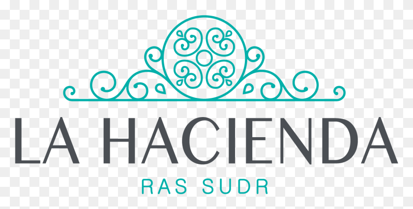 1295x607 La Hacienda Logo Rgb Graphic Design, Alphabet, Text, Label HD PNG Download