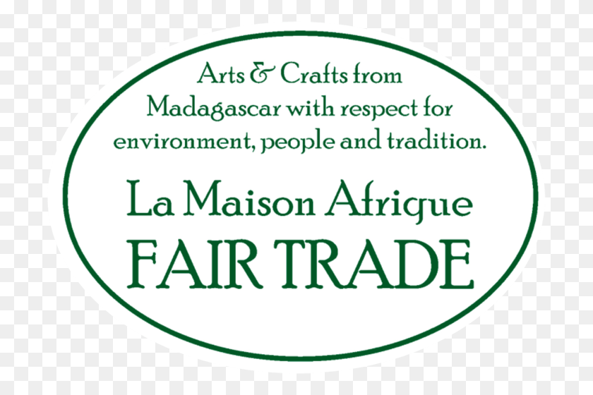 707x500 Descargar Png La Maison Afrique Fairtrade Crafts Logo Pedicure, Etiqueta, Texto, Word Hd Png