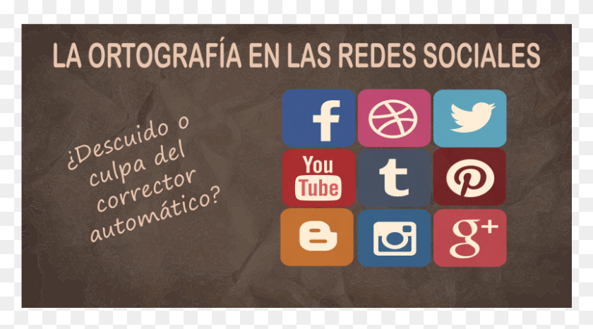 800x417 La Ortografa En Las Redes Sociales Youtube, Text, Alphabet, Word HD PNG Download