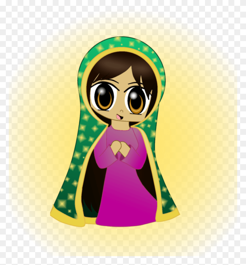 900x974 La Virgen De Guadalupe Clip Art Virgen De Guadalupe Cartoon, Costume, Graphics HD PNG Download