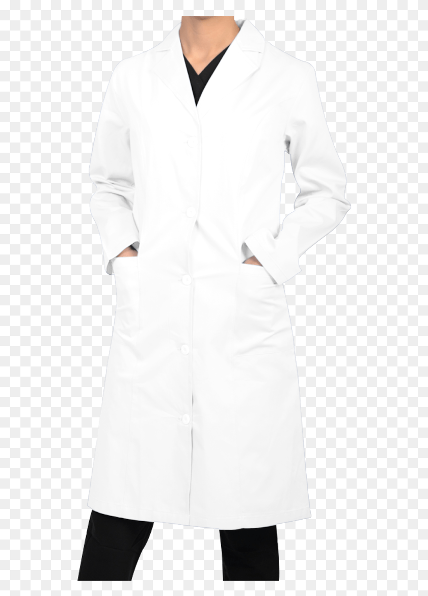 540x1111 Lab Coat Overcoat, Clothing, Apparel, Lab Coat HD PNG Download